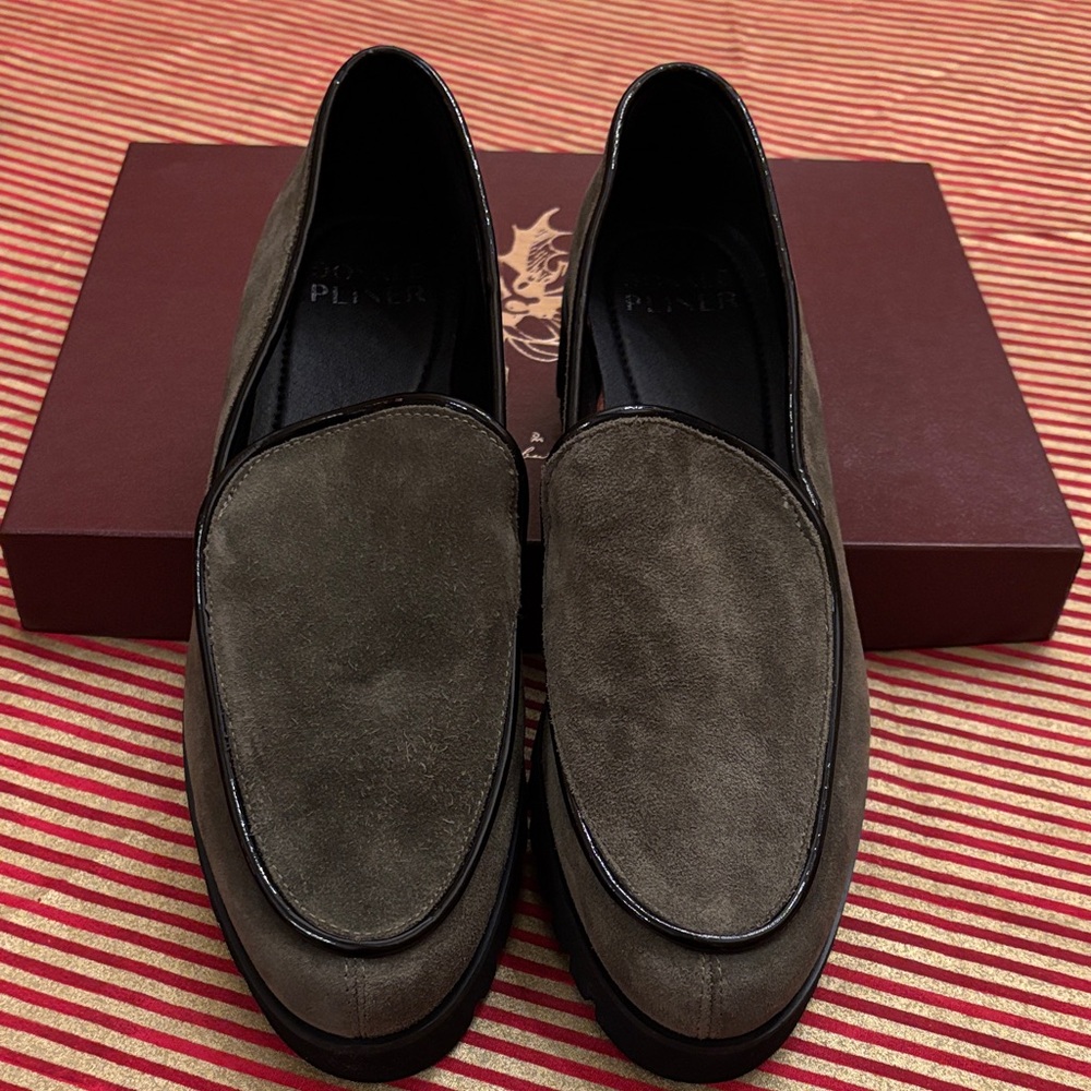 Men's olive color Loafers